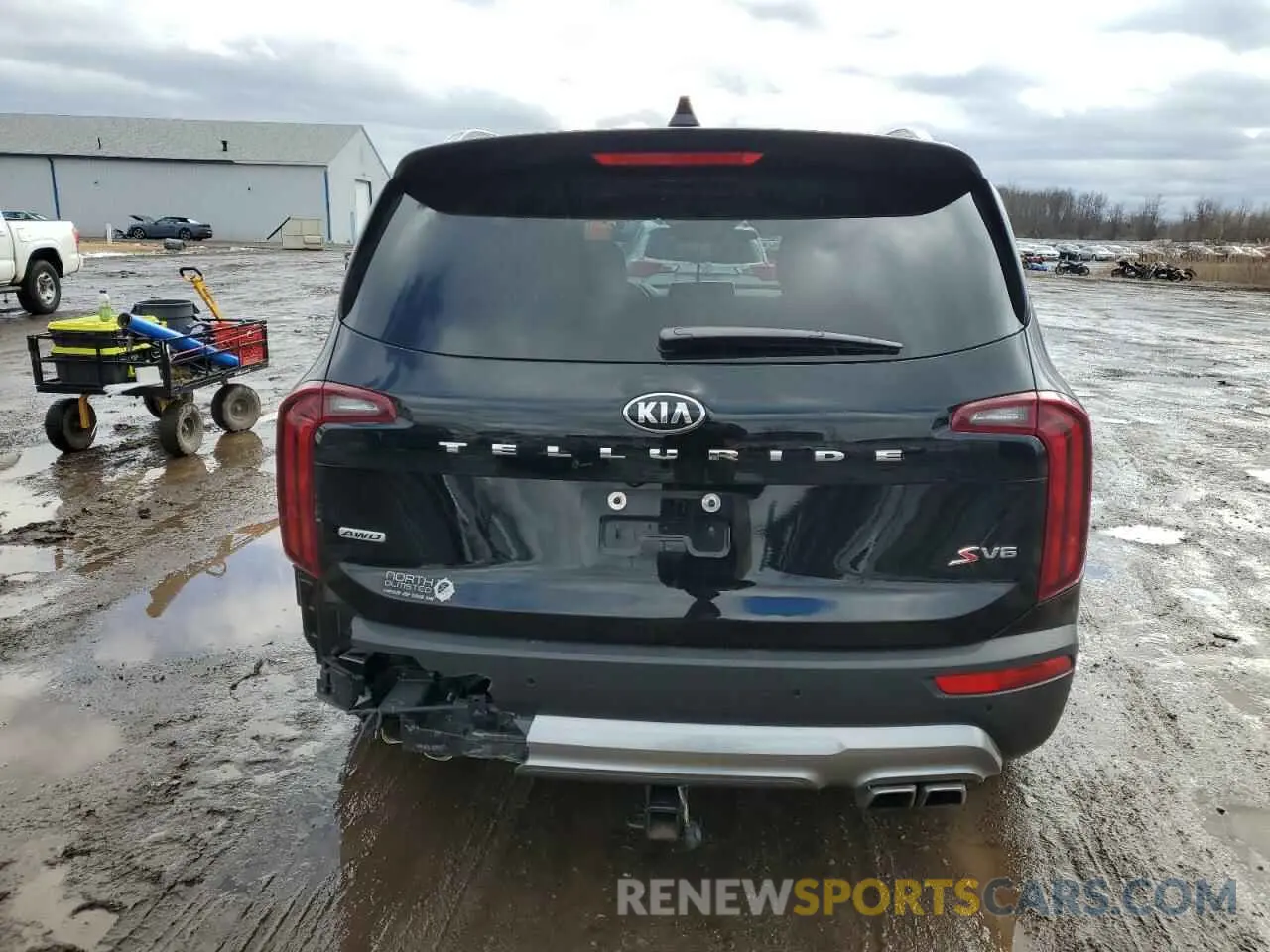 6 Photograph of a damaged car 5XYP6DHC9MG136727 KIA TELLURIDE 2021