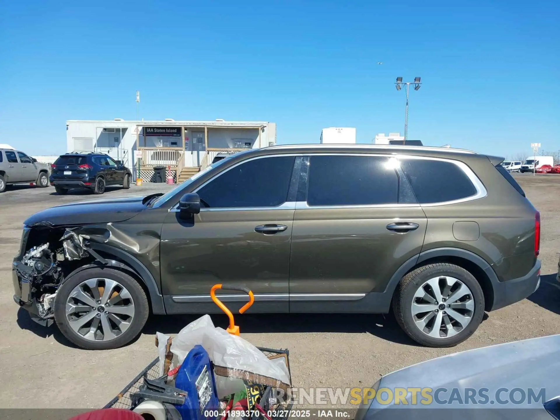 14 Photograph of a damaged car 5XYP6DHCXMG115191 KIA TELLURIDE 2021