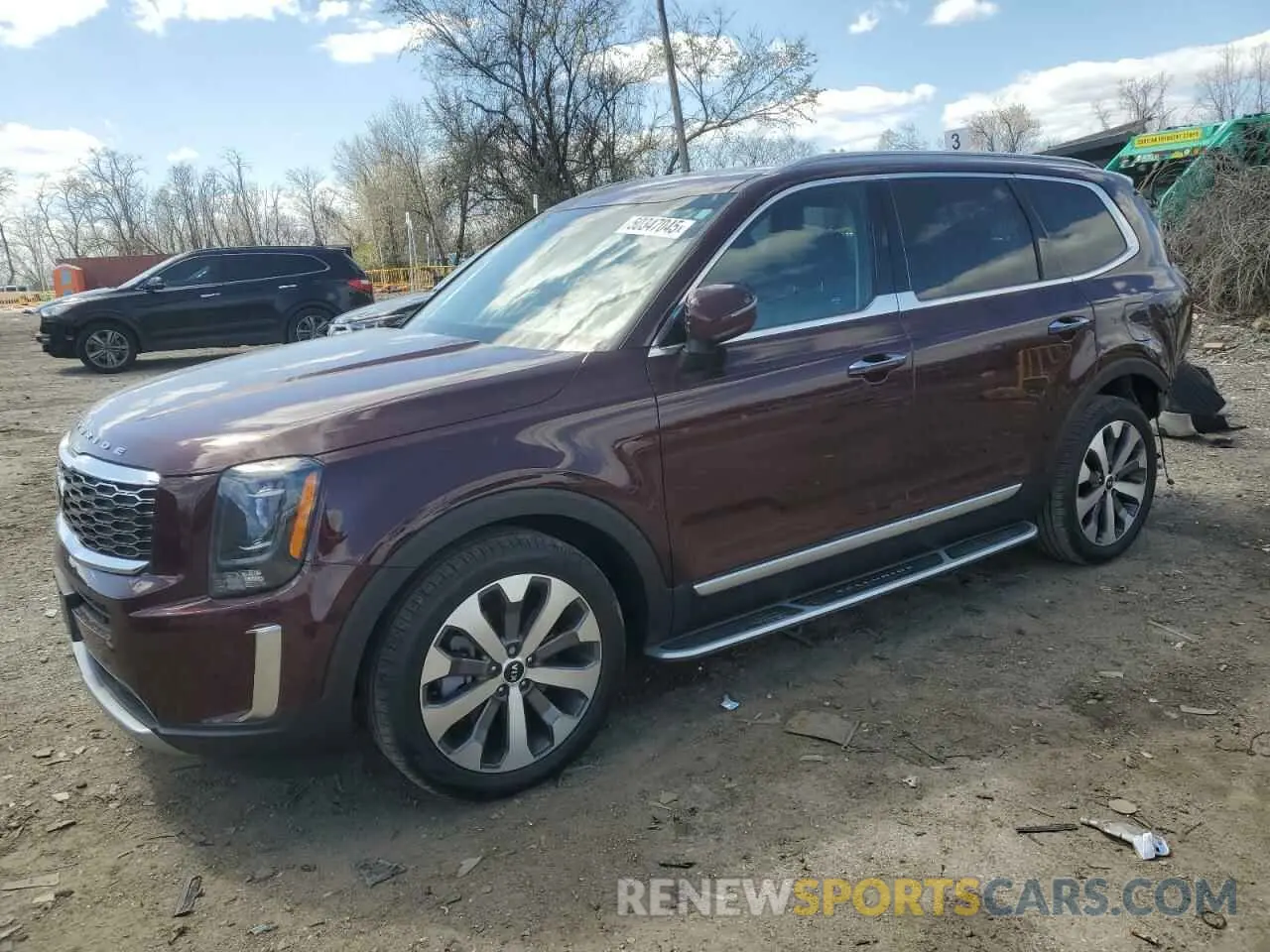 1 Photograph of a damaged car 5XYP6DHCXMG166481 KIA TELLURIDE 2021