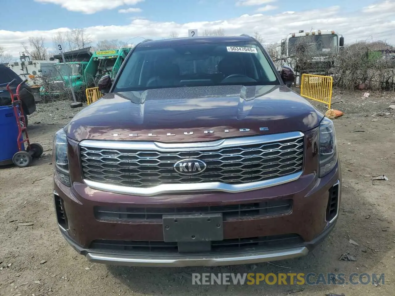 5 Photograph of a damaged car 5XYP6DHCXMG166481 KIA TELLURIDE 2021