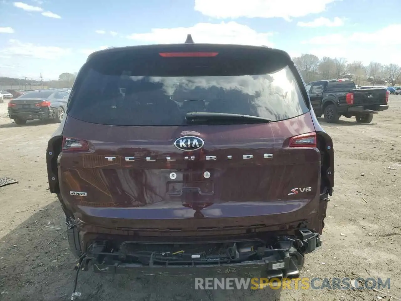 6 Photograph of a damaged car 5XYP6DHCXMG166481 KIA TELLURIDE 2021