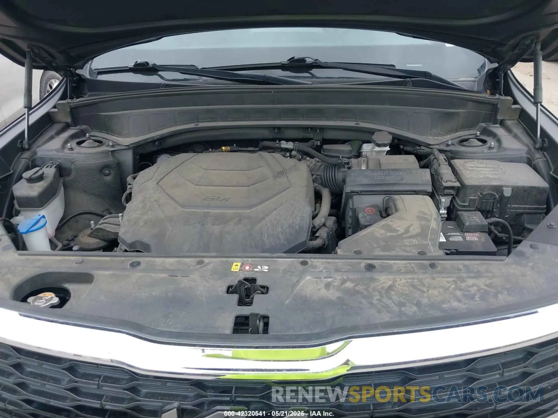 10 Photograph of a damaged car 5XYP24HC6NG242341 KIA TELLURIDE 2022