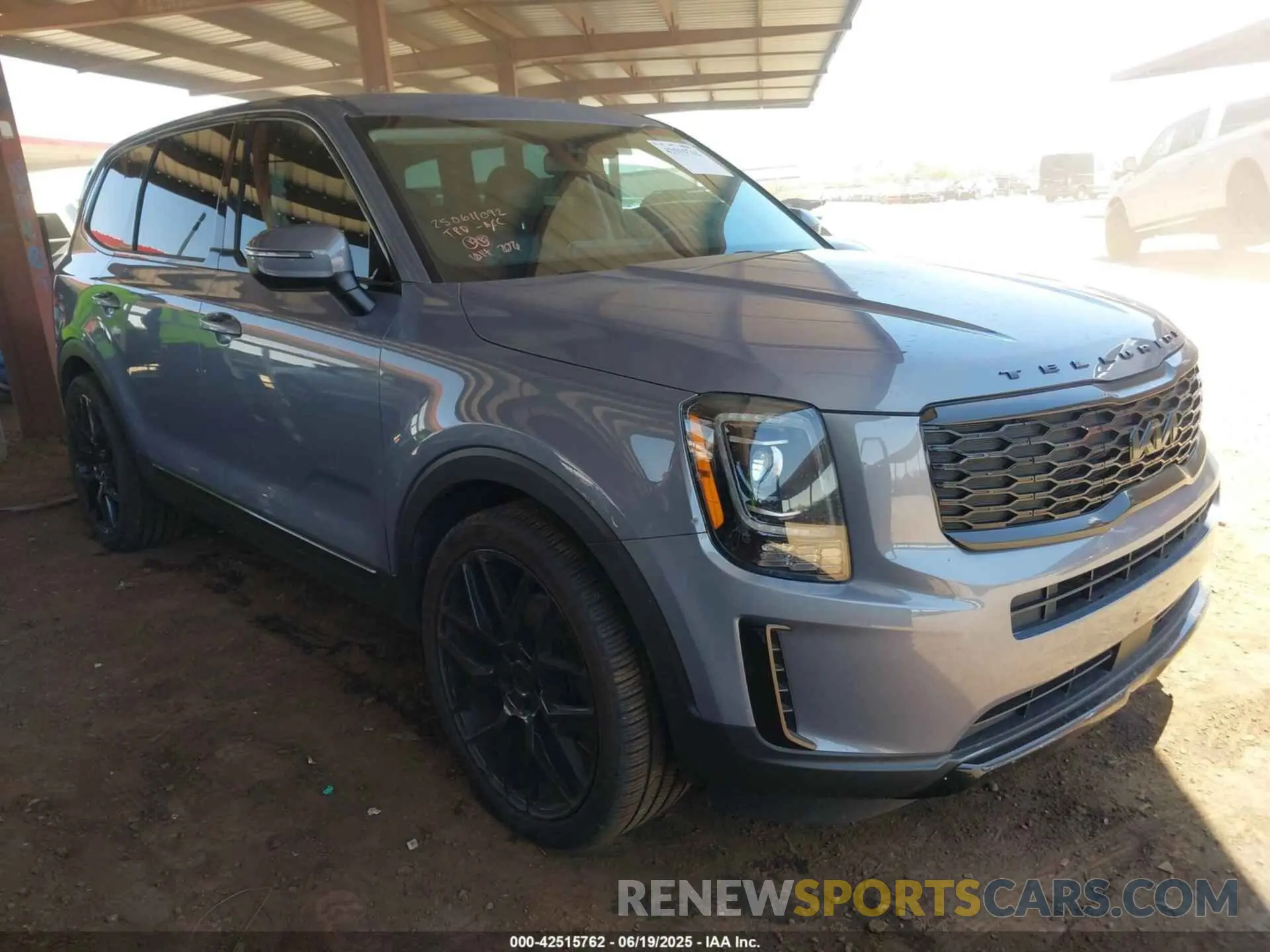 1 Photograph of a damaged car 5XYP24HC7NG197619 KIA TELLURIDE 2022