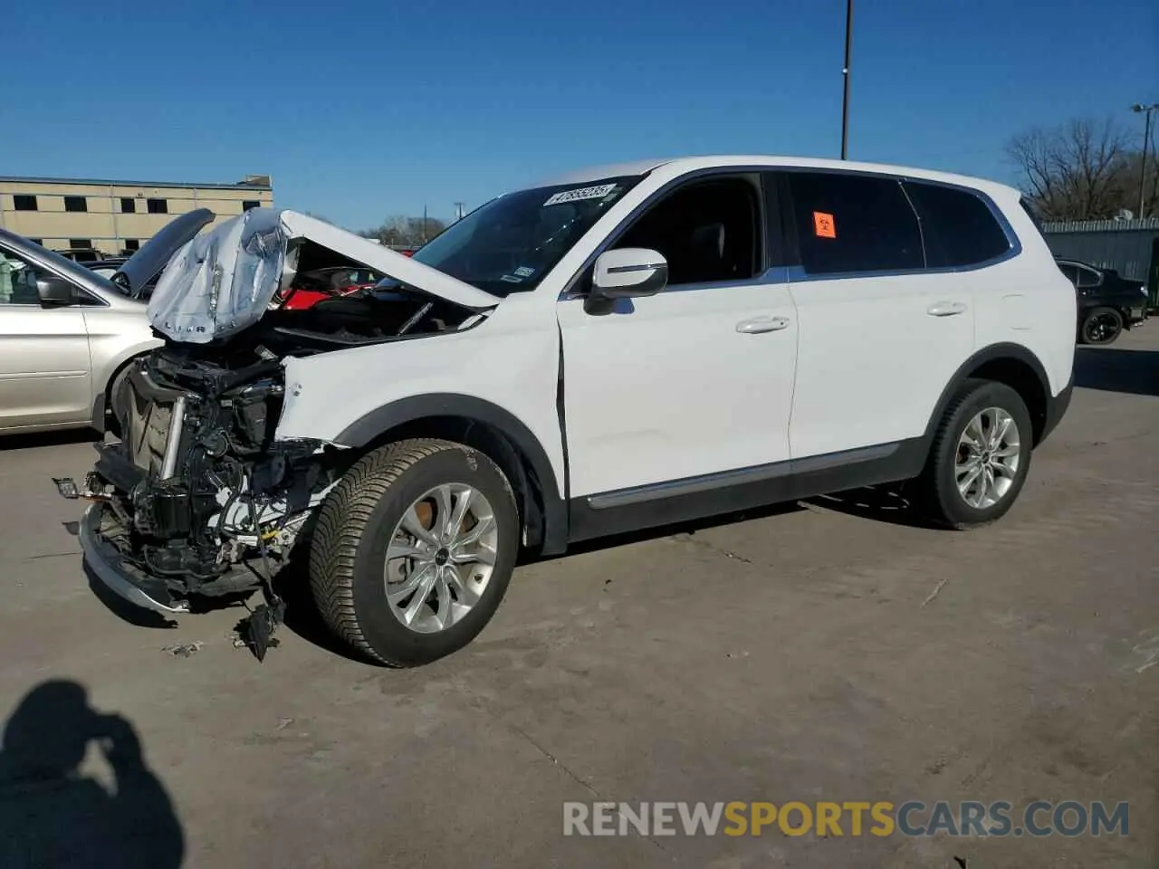 1 Photograph of a damaged car 5XYP2DHC1NG252839 KIA TELLURIDE 2022