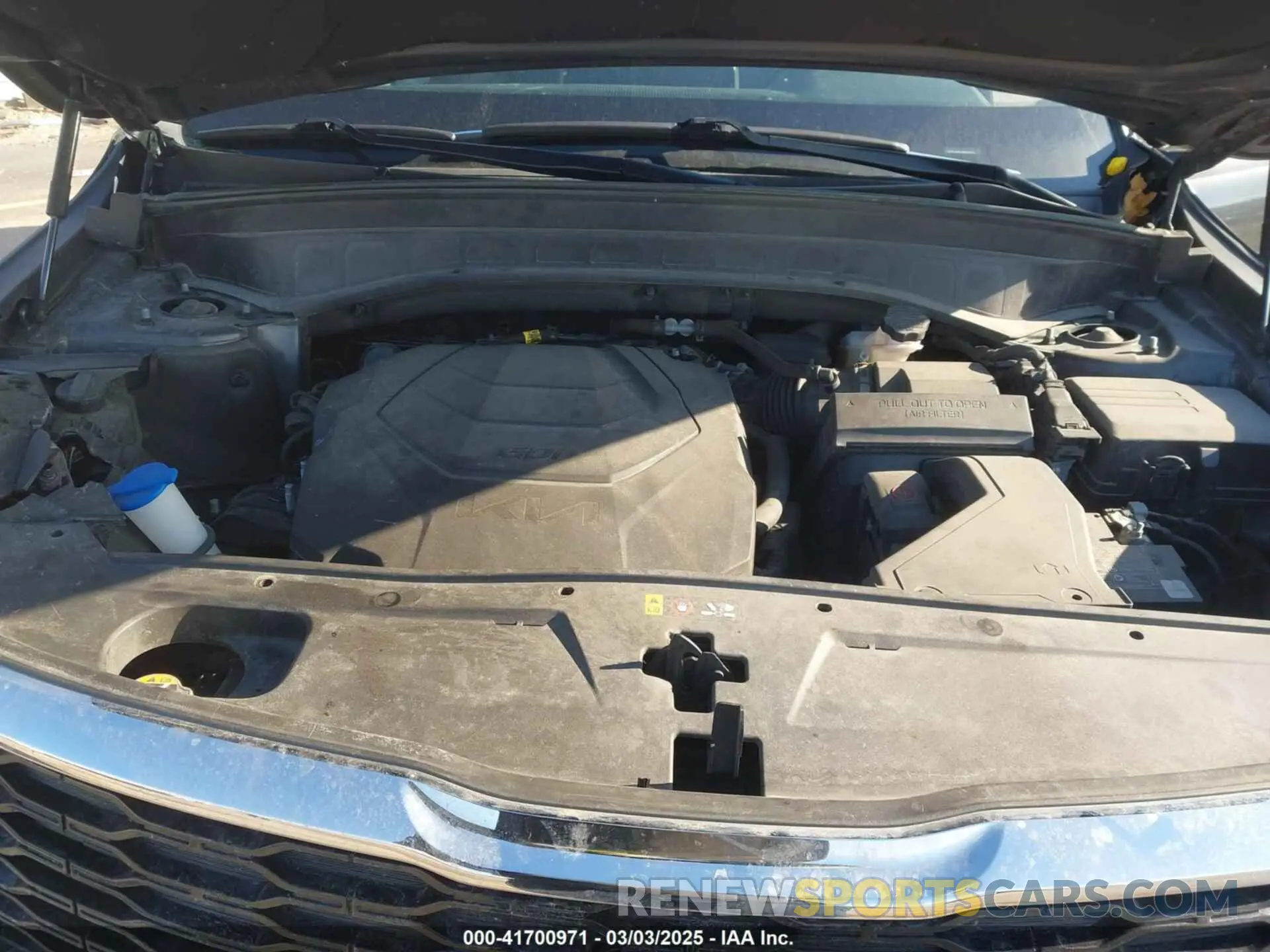 10 Photograph of a damaged car 5XYP2DHC2NG204332 KIA TELLURIDE 2022