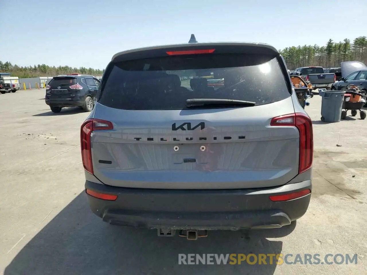 6 Photograph of a damaged car 5XYP2DHC4NG214747 KIA TELLURIDE 2022