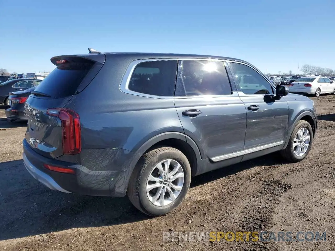 3 Photograph of a damaged car 5XYP2DHC7NG285778 KIA TELLURIDE 2022
