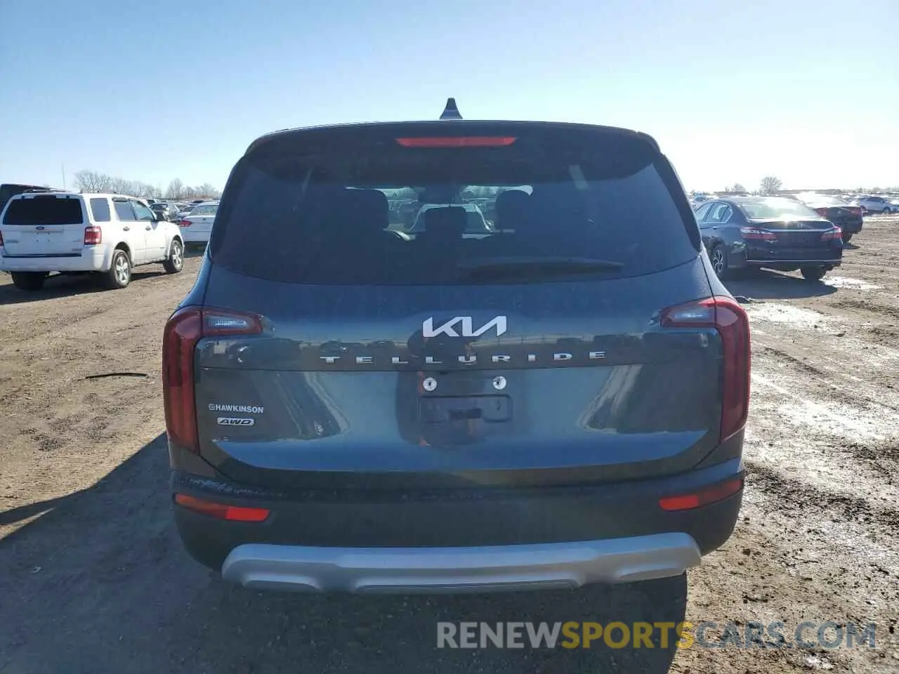 6 Photograph of a damaged car 5XYP2DHC7NG285778 KIA TELLURIDE 2022