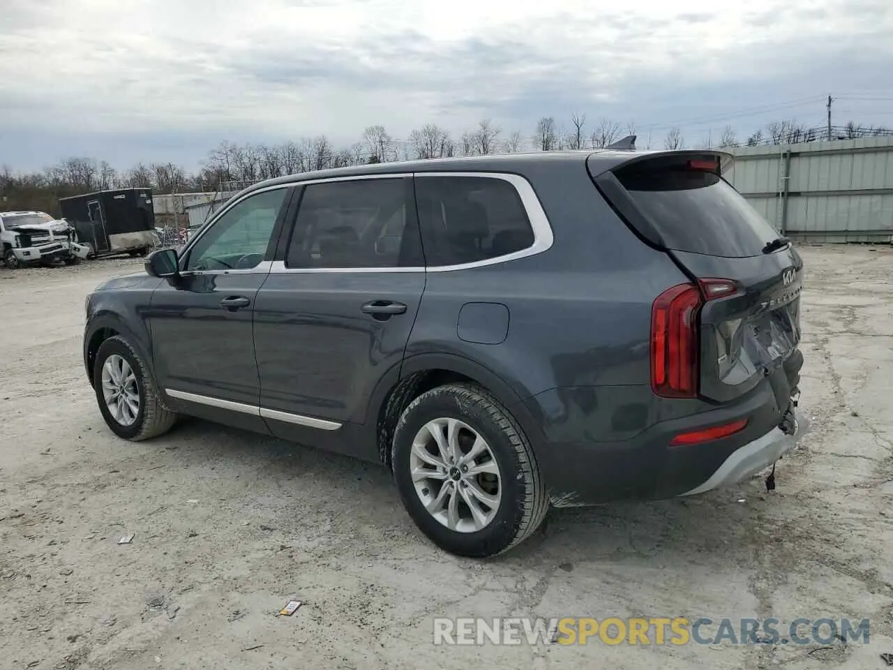 2 Photograph of a damaged car 5XYP2DHCXNG200934 KIA TELLURIDE 2022