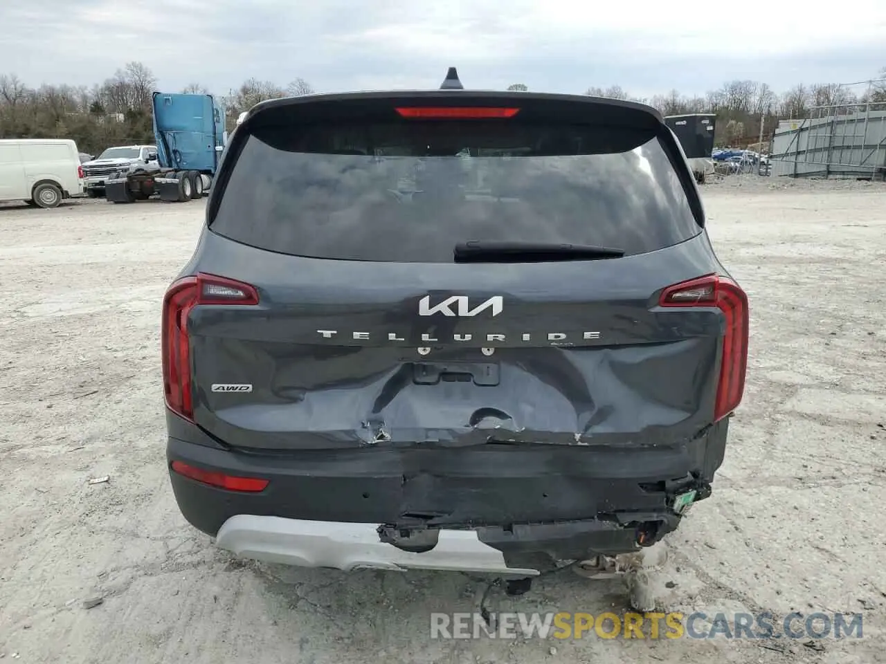 6 Photograph of a damaged car 5XYP2DHCXNG200934 KIA TELLURIDE 2022