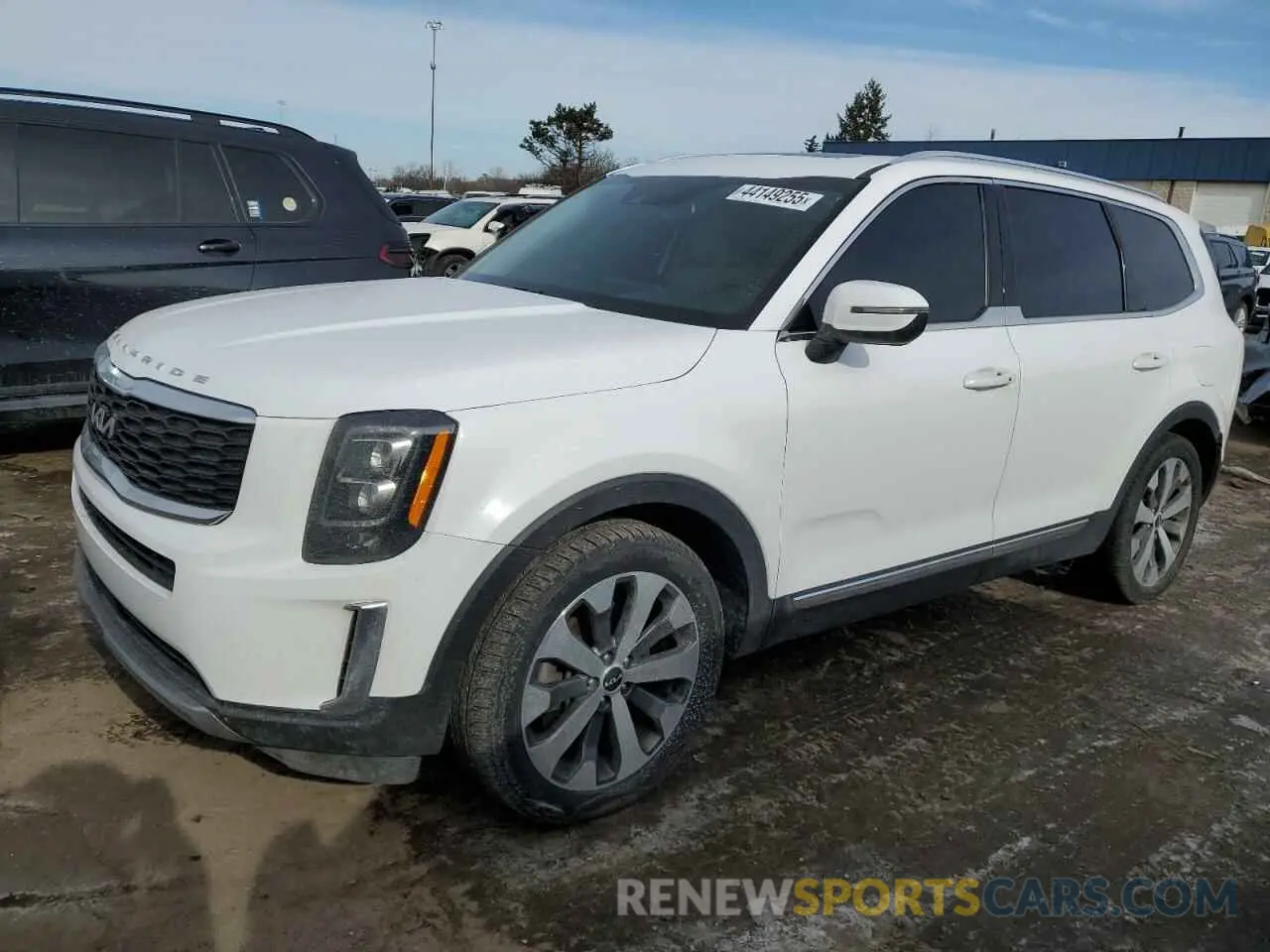 1 Photograph of a damaged car 5XYP34HC0NG212877 KIA TELLURIDE 2022