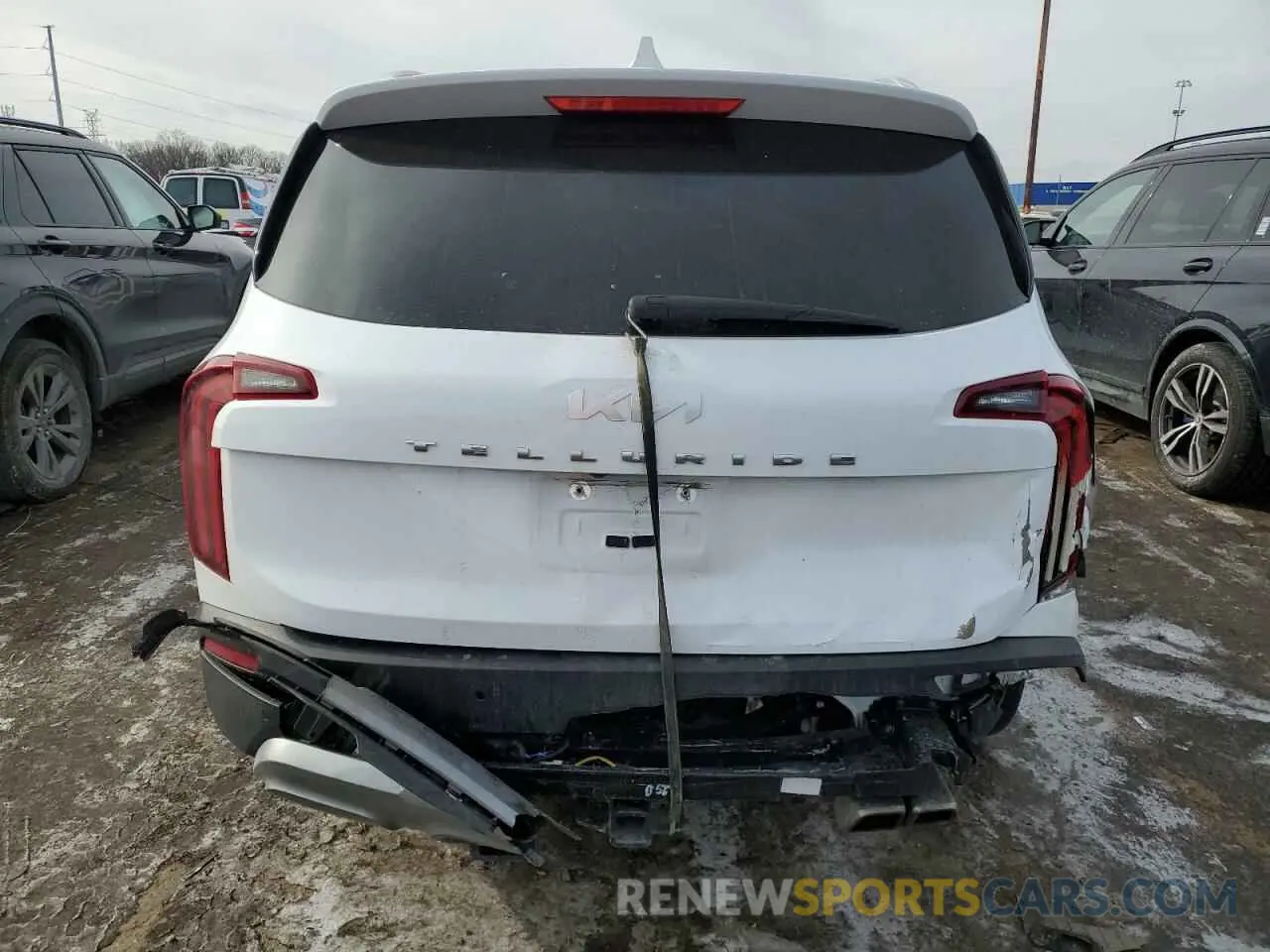 6 Photograph of a damaged car 5XYP34HC0NG212877 KIA TELLURIDE 2022