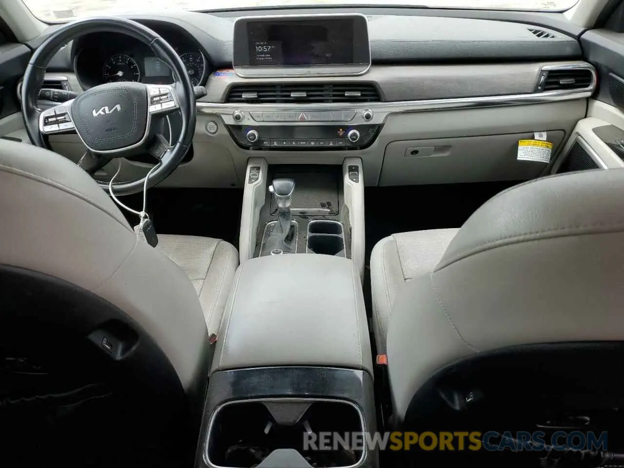 8 Photograph of a damaged car 5XYP34HC0NG282802 KIA TELLURIDE 2022