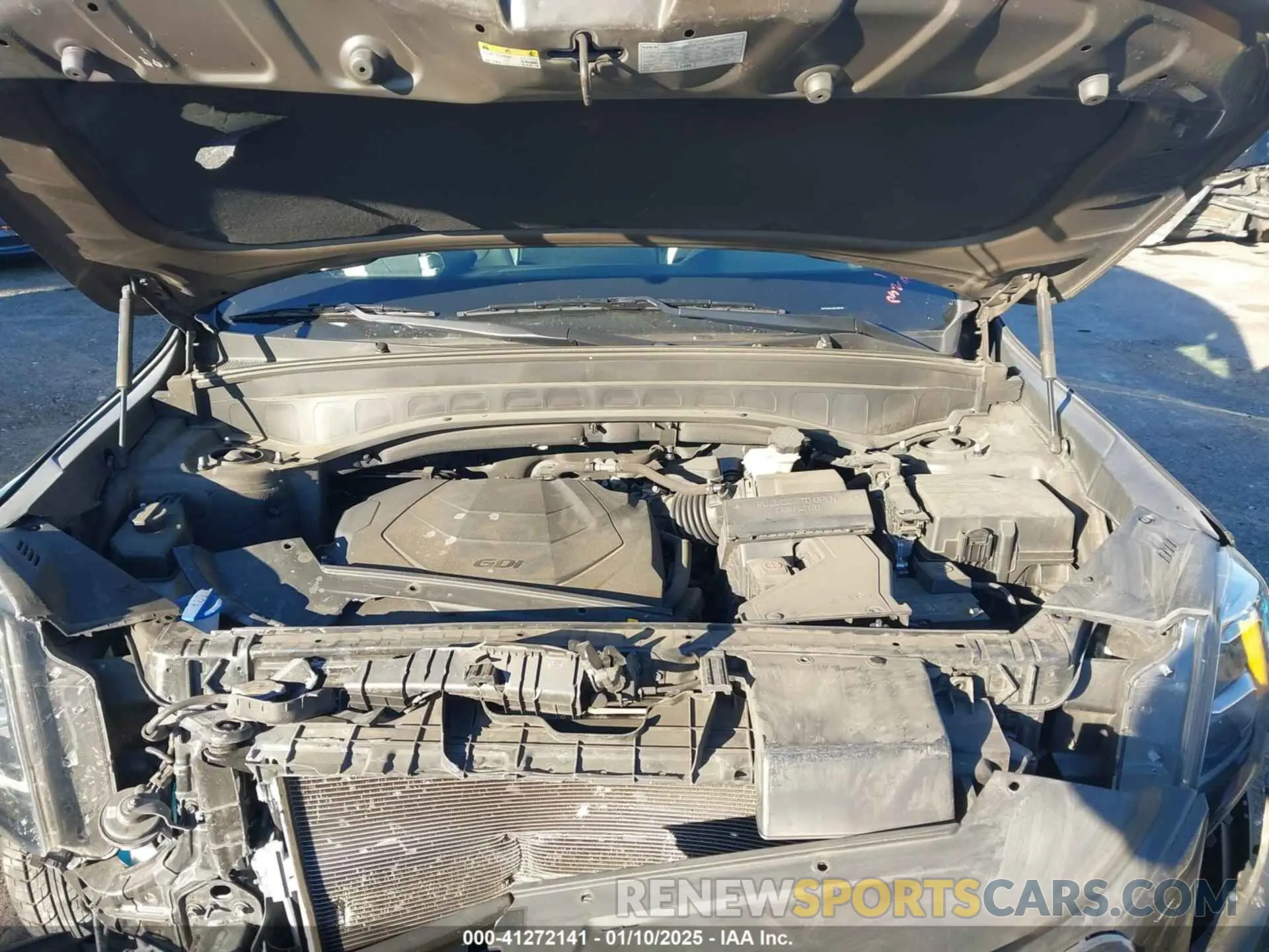 10 Photograph of a damaged car 5XYP34HC1NG238520 KIA TELLURIDE 2022