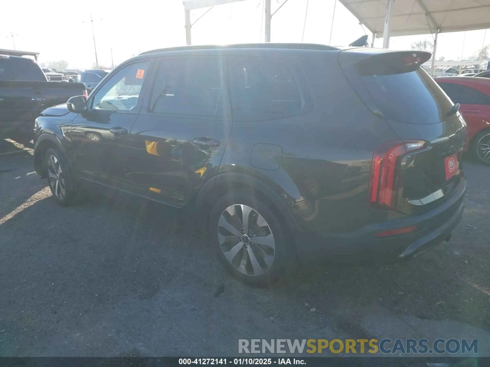 3 Photograph of a damaged car 5XYP34HC1NG238520 KIA TELLURIDE 2022