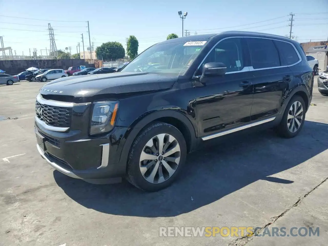 1 Photograph of a damaged car 5XYP34HC3NG204501 KIA TELLURIDE 2022
