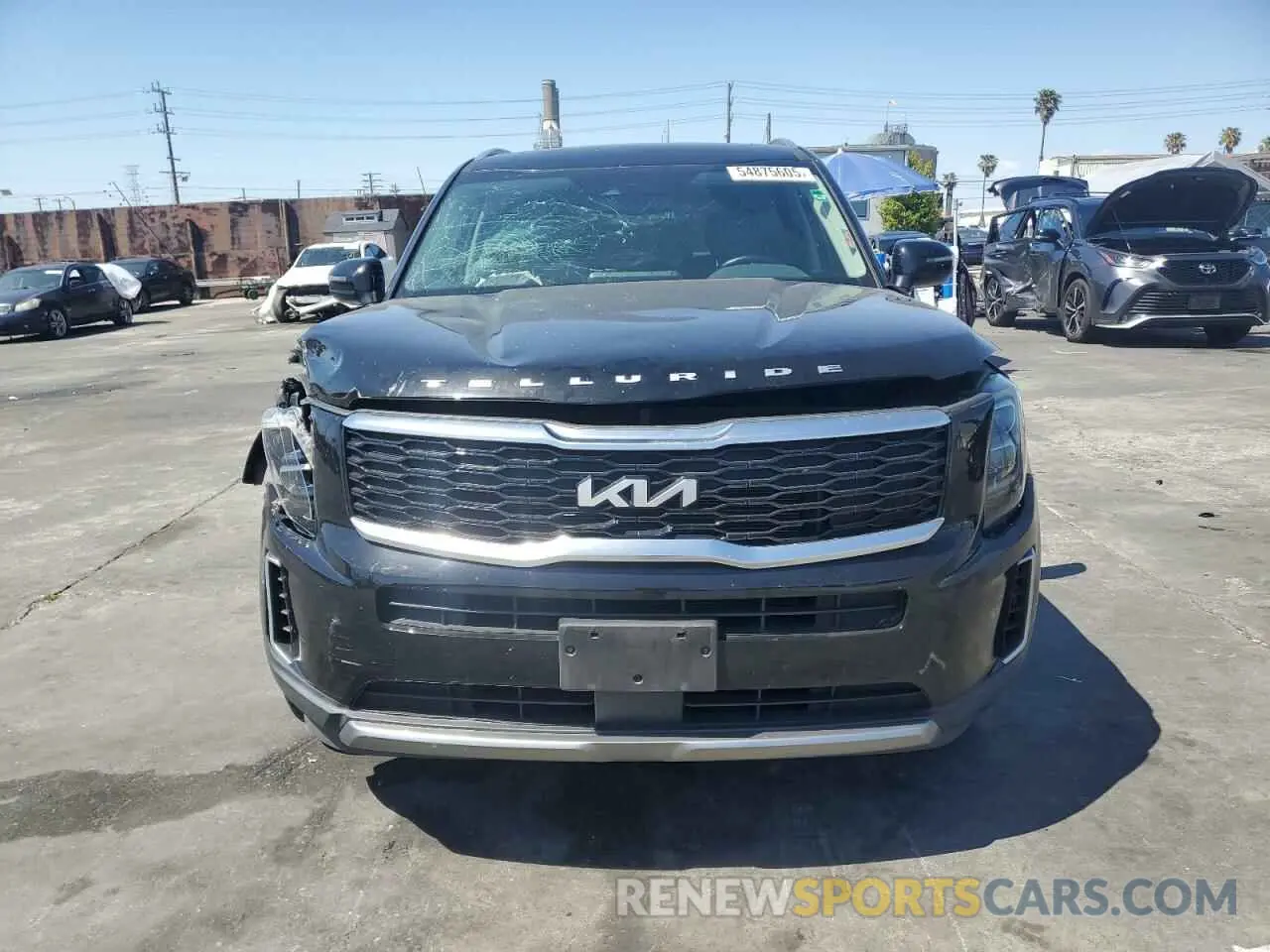 5 Photograph of a damaged car 5XYP34HC3NG204501 KIA TELLURIDE 2022