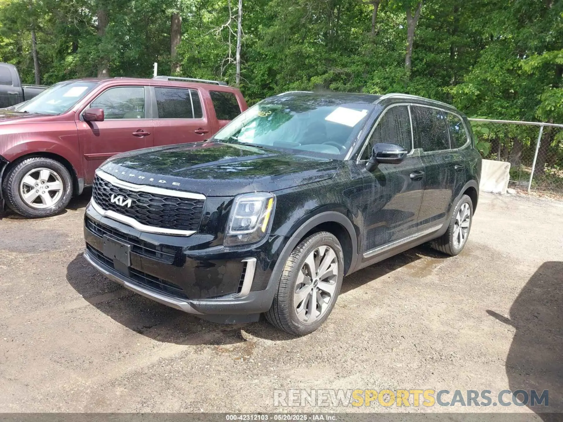 2 Photograph of a damaged car 5XYP34HC3NG312049 KIA TELLURIDE 2022
