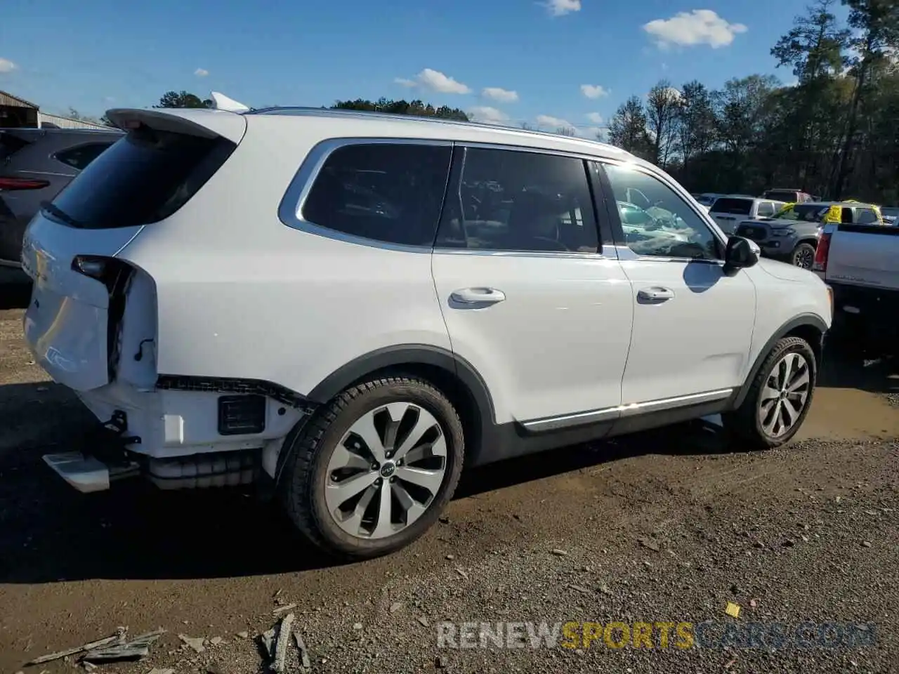 3 Photograph of a damaged car 5XYP34HC4NG231108 KIA TELLURIDE 2022