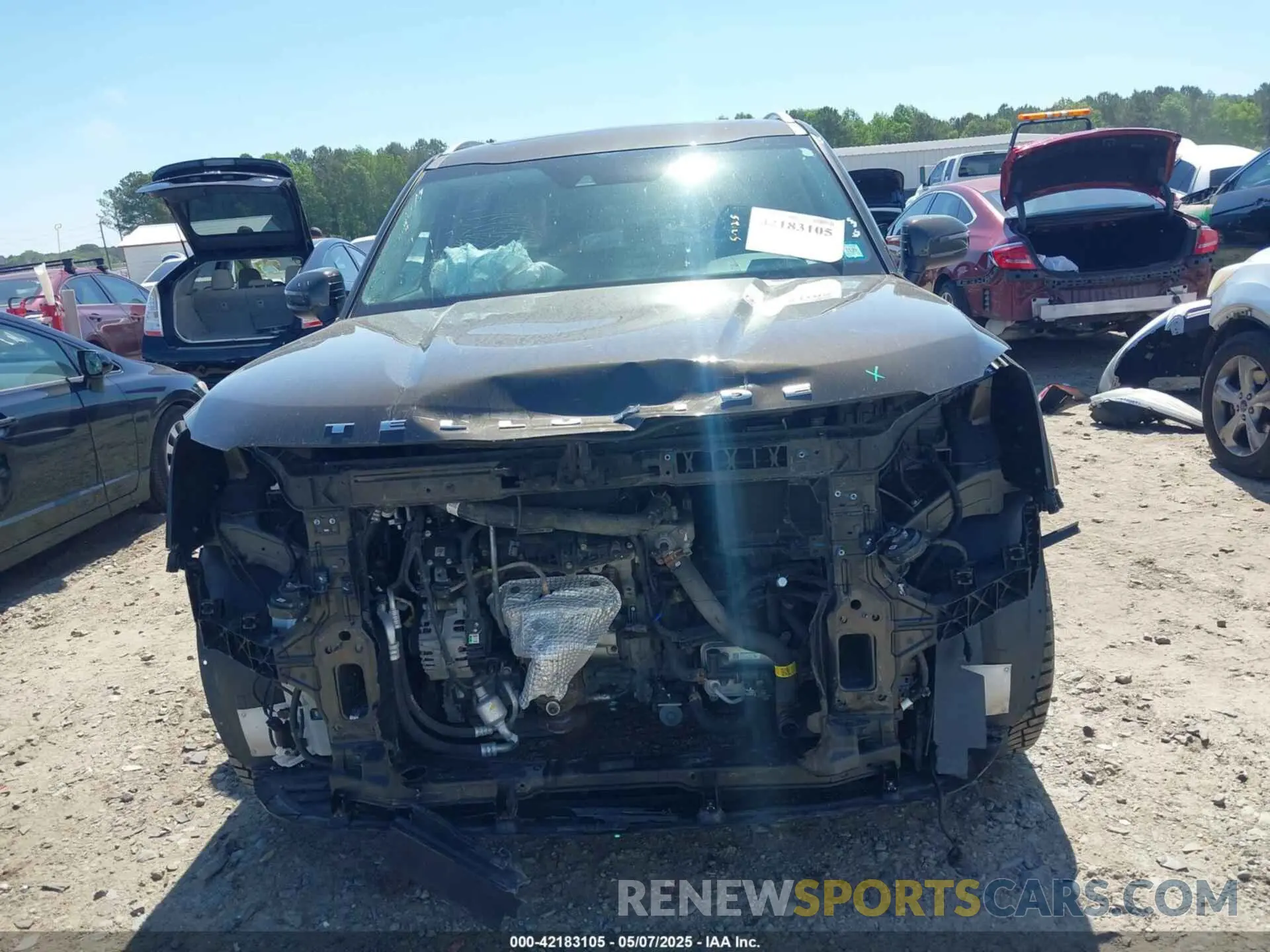 13 Photograph of a damaged car 5XYP34HC8NG219771 KIA TELLURIDE 2022