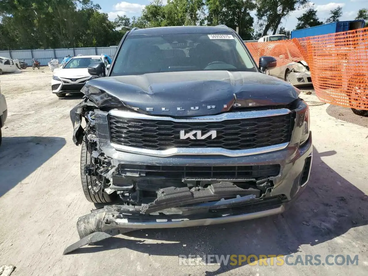 5 Photograph of a damaged car 5XYP34HC8NG264659 KIA TELLURIDE 2022
