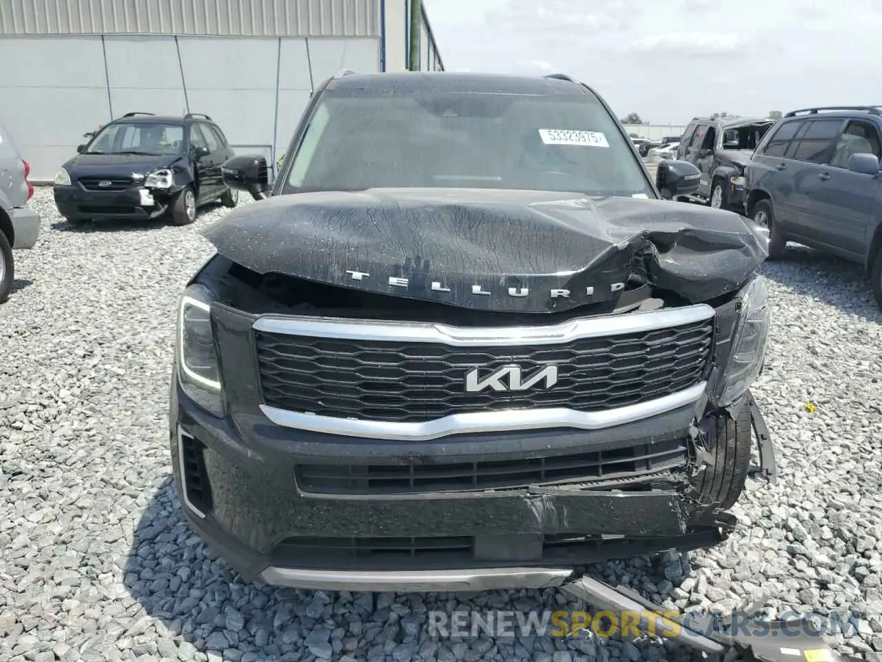 5 Photograph of a damaged car 5XYP34HC8NG312371 KIA TELLURIDE 2022