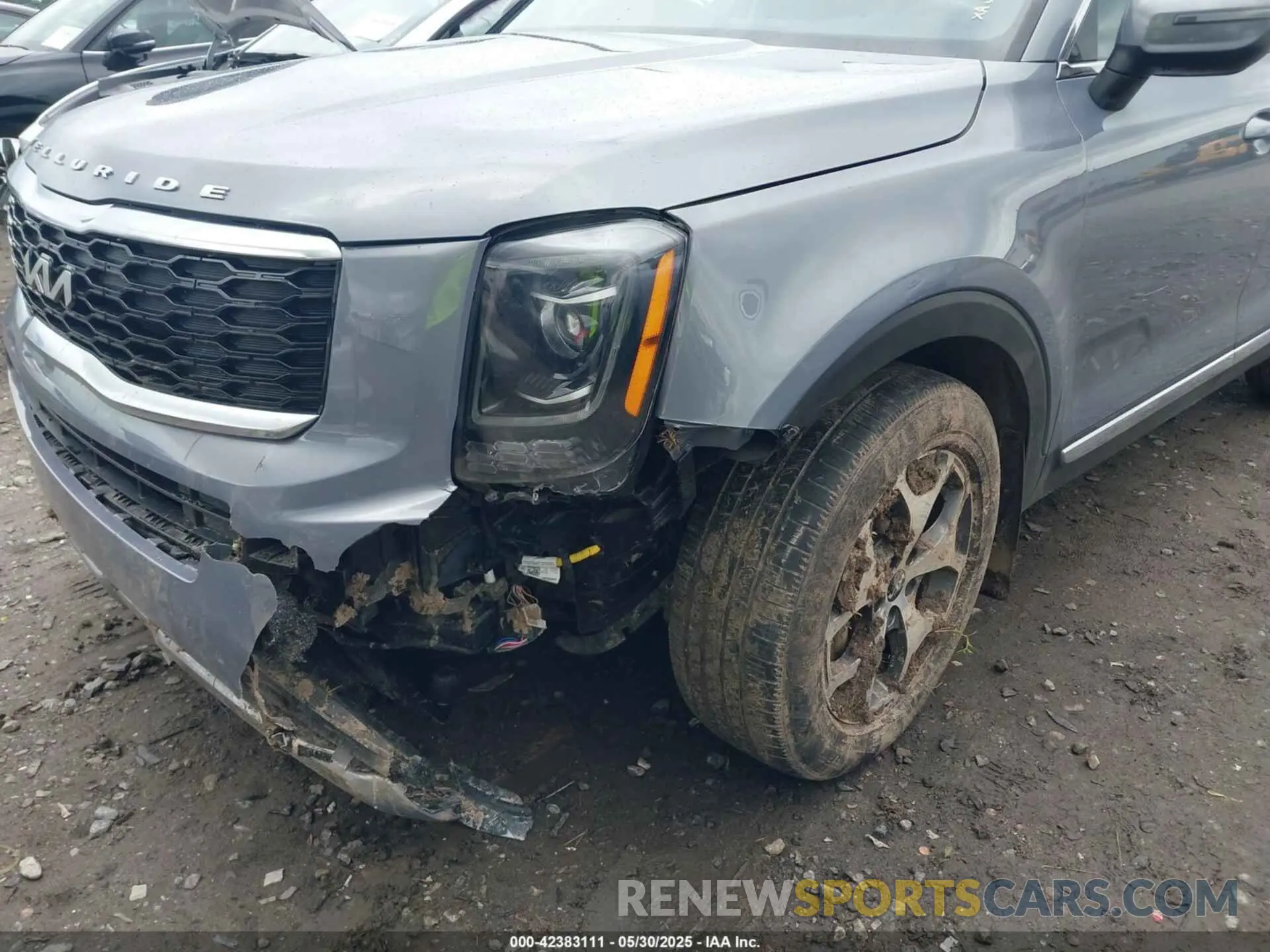 6 Photograph of a damaged car 5XYP3DHC0NG258550 KIA TELLURIDE 2022