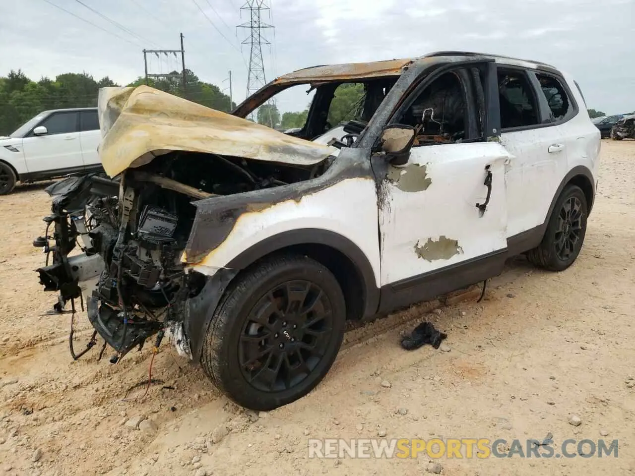 1 Photograph of a damaged car 5XYP3DHC0NG324580 KIA TELLURIDE 2022