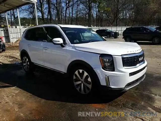 14 Photograph of a damaged car 5XYP3DHC1NG303334 KIA TELLURIDE 2022