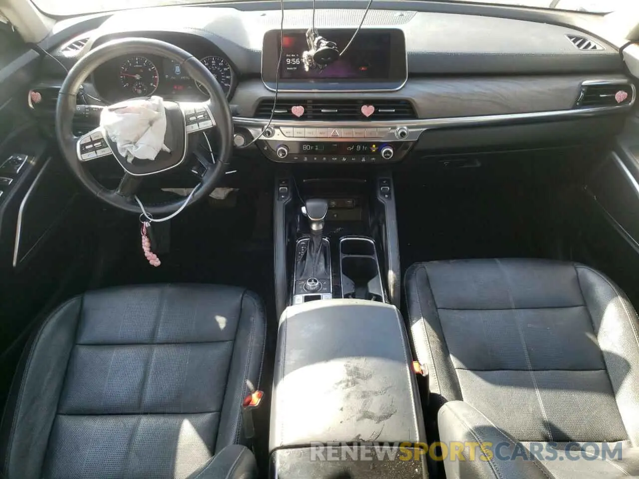 8 Photograph of a damaged car 5XYP3DHC1NG303334 KIA TELLURIDE 2022