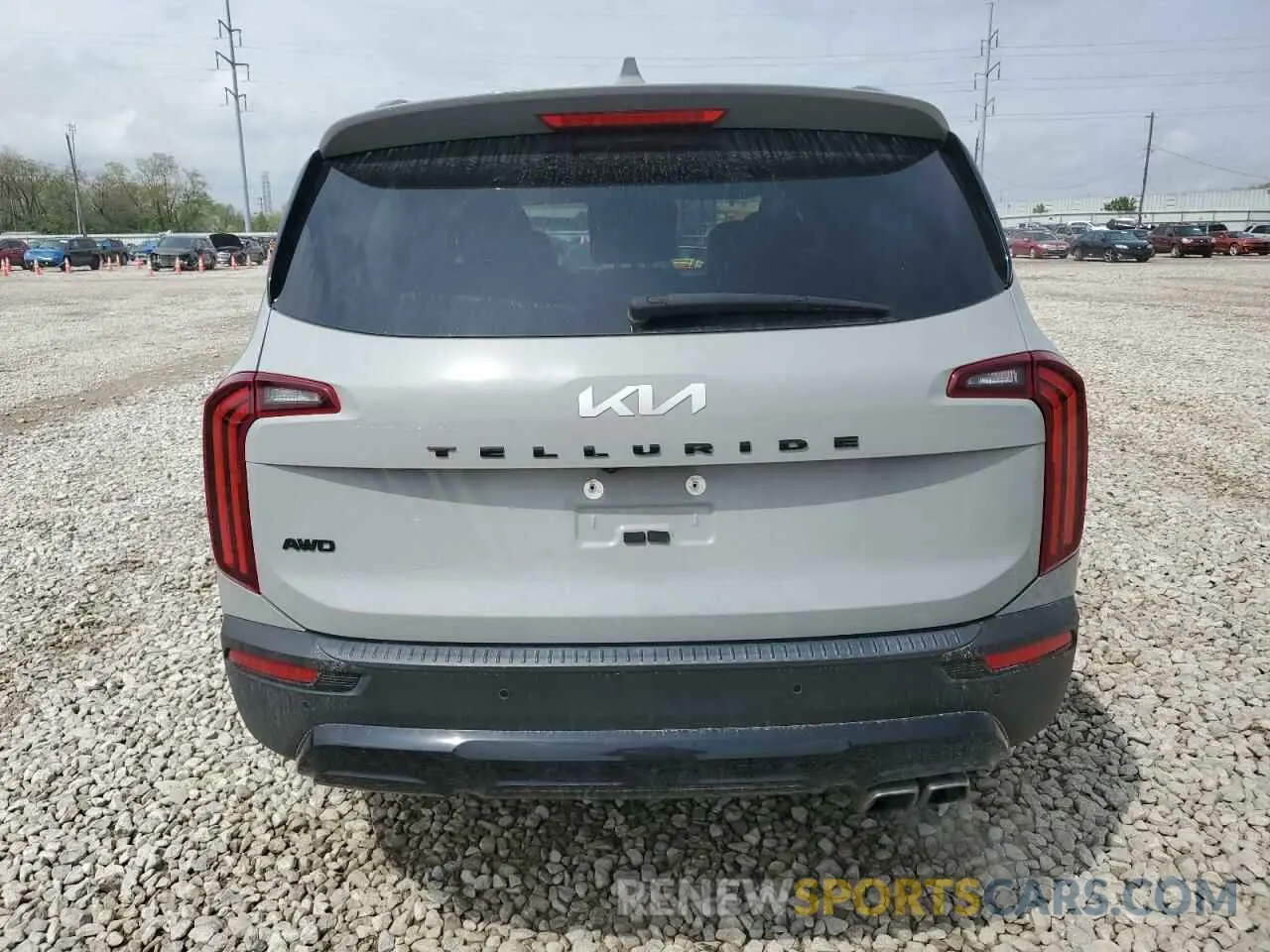 6 Photograph of a damaged car 5XYP3DHC2NG215649 KIA TELLURIDE 2022