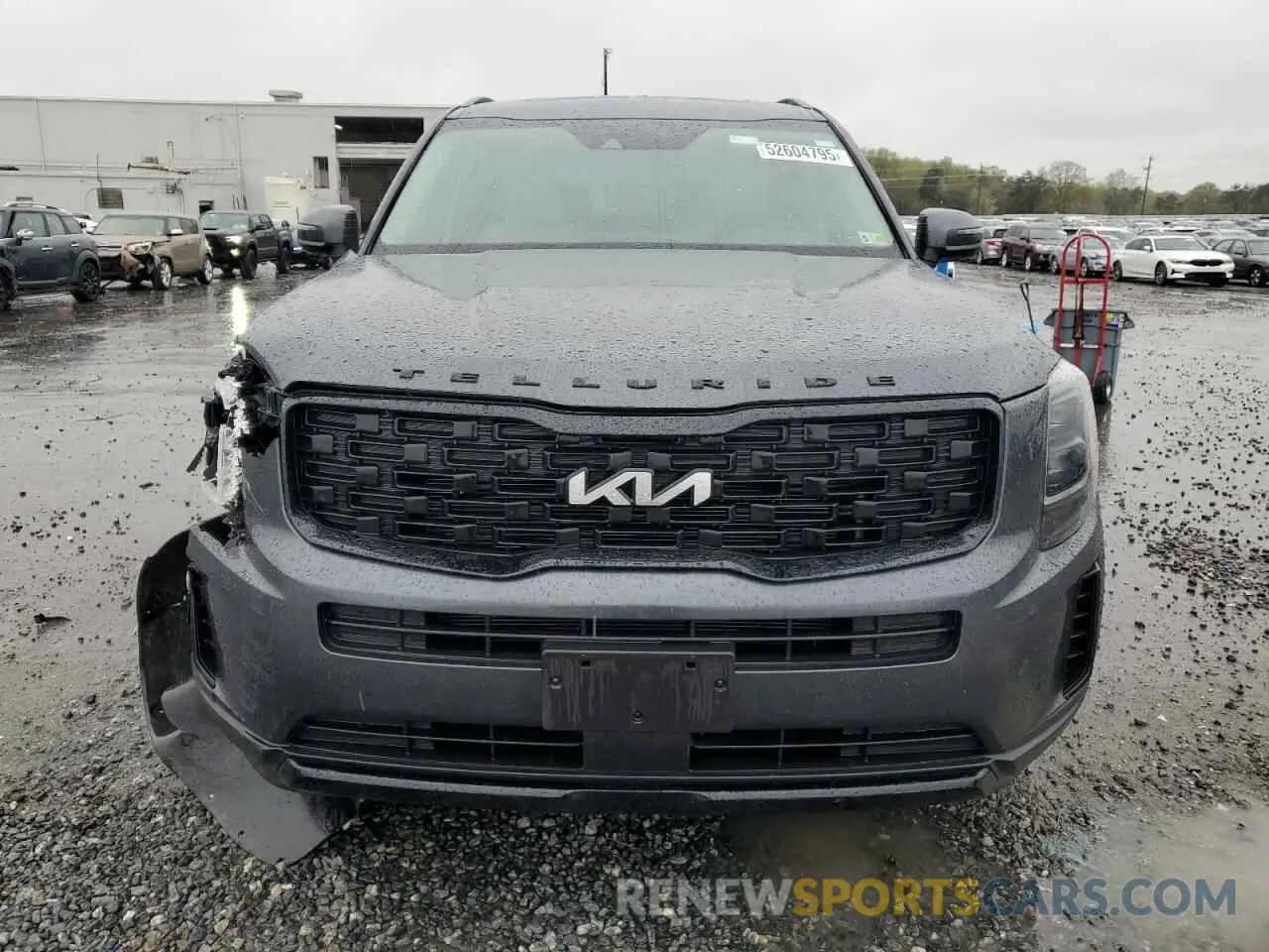 5 Photograph of a damaged car 5XYP3DHC2NG255732 KIA TELLURIDE 2022