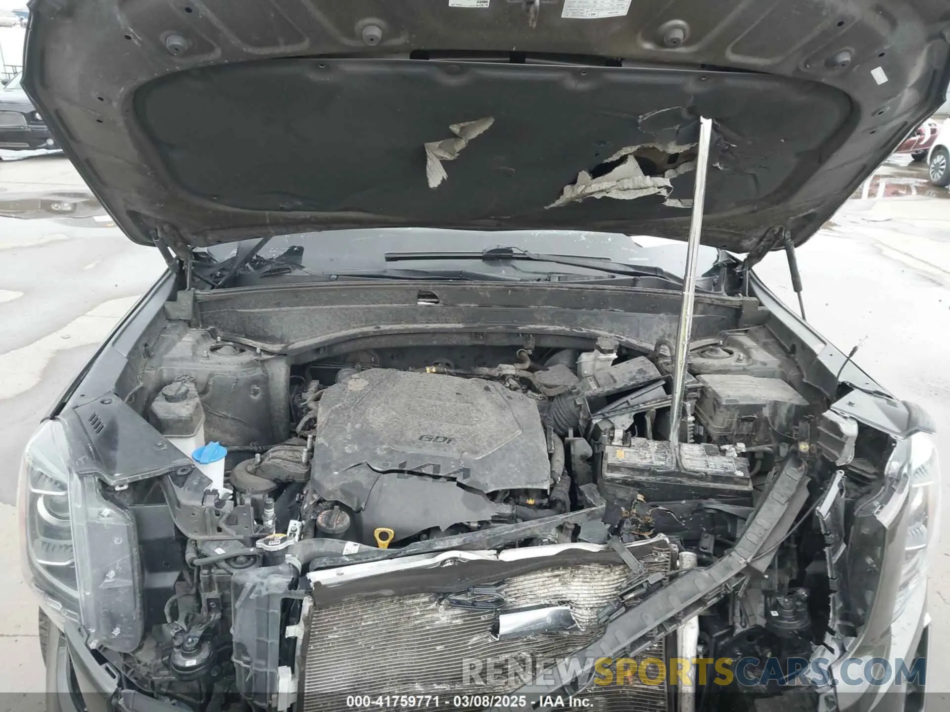 10 Photograph of a damaged car 5XYP3DHC3NG222108 KIA TELLURIDE 2022