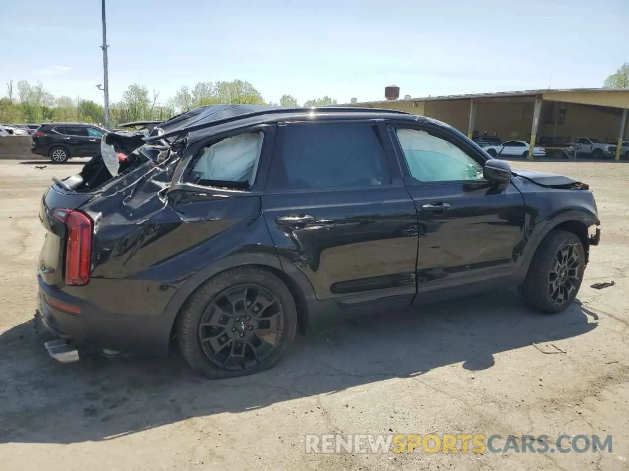 3 Photograph of a damaged car 5XYP3DHC3NG228264 KIA TELLURIDE 2022