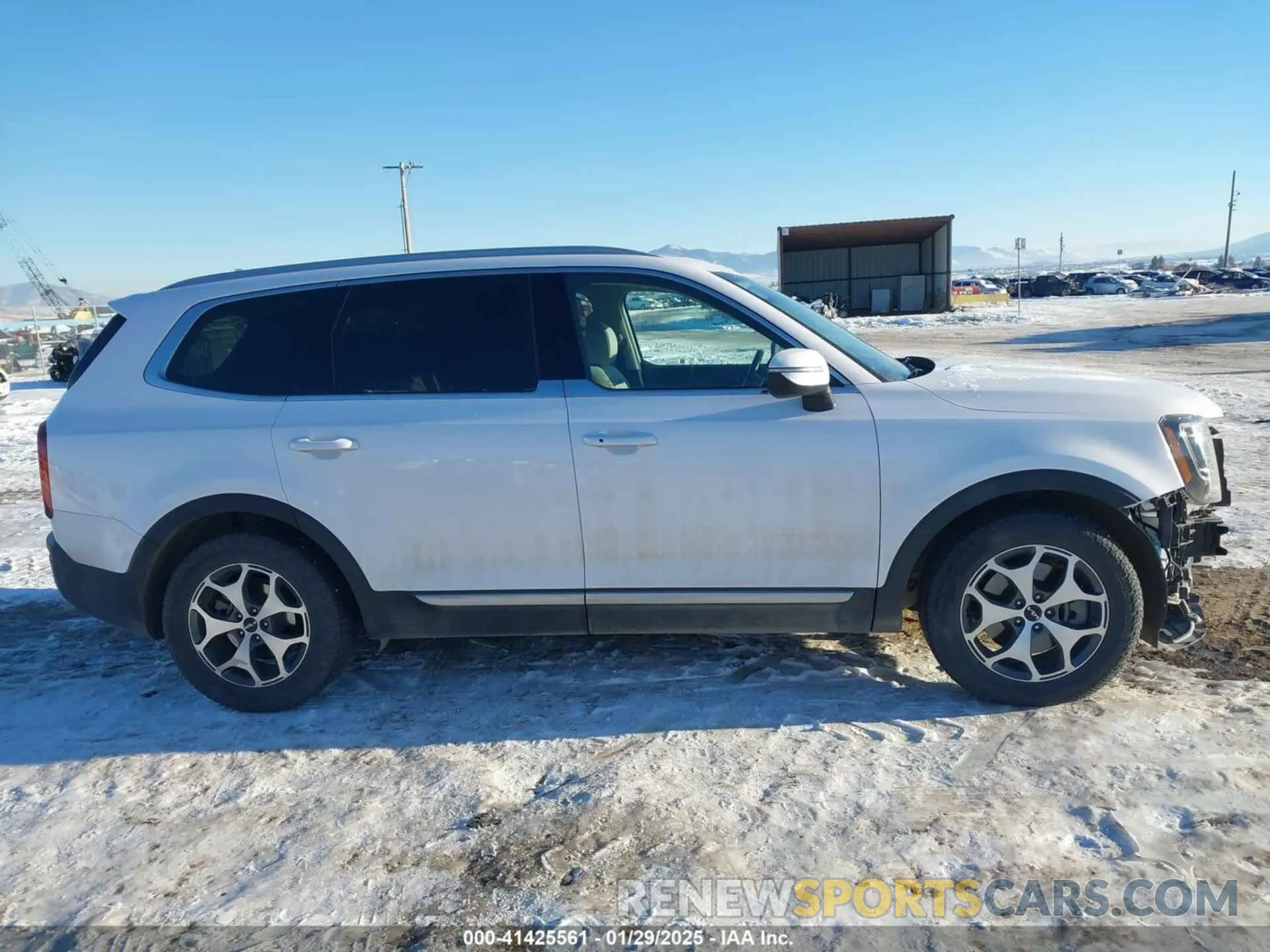 14 Photograph of a damaged car 5XYP3DHC3NG247588 KIA TELLURIDE 2022