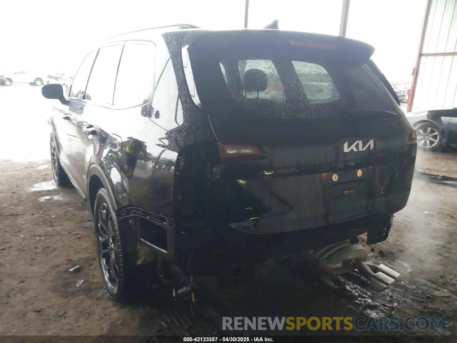 3 Photograph of a damaged car 5XYP3DHC4NG250757 KIA TELLURIDE 2022