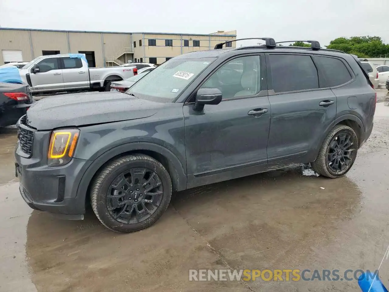 1 Photograph of a damaged car 5XYP3DHC4NG276226 KIA TELLURIDE 2022