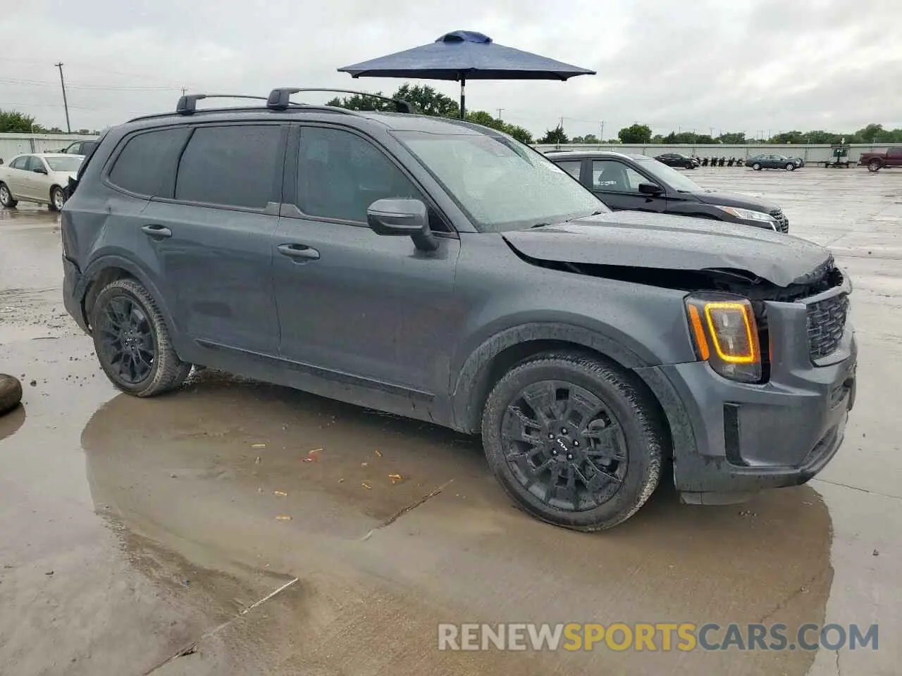 4 Photograph of a damaged car 5XYP3DHC4NG276226 KIA TELLURIDE 2022
