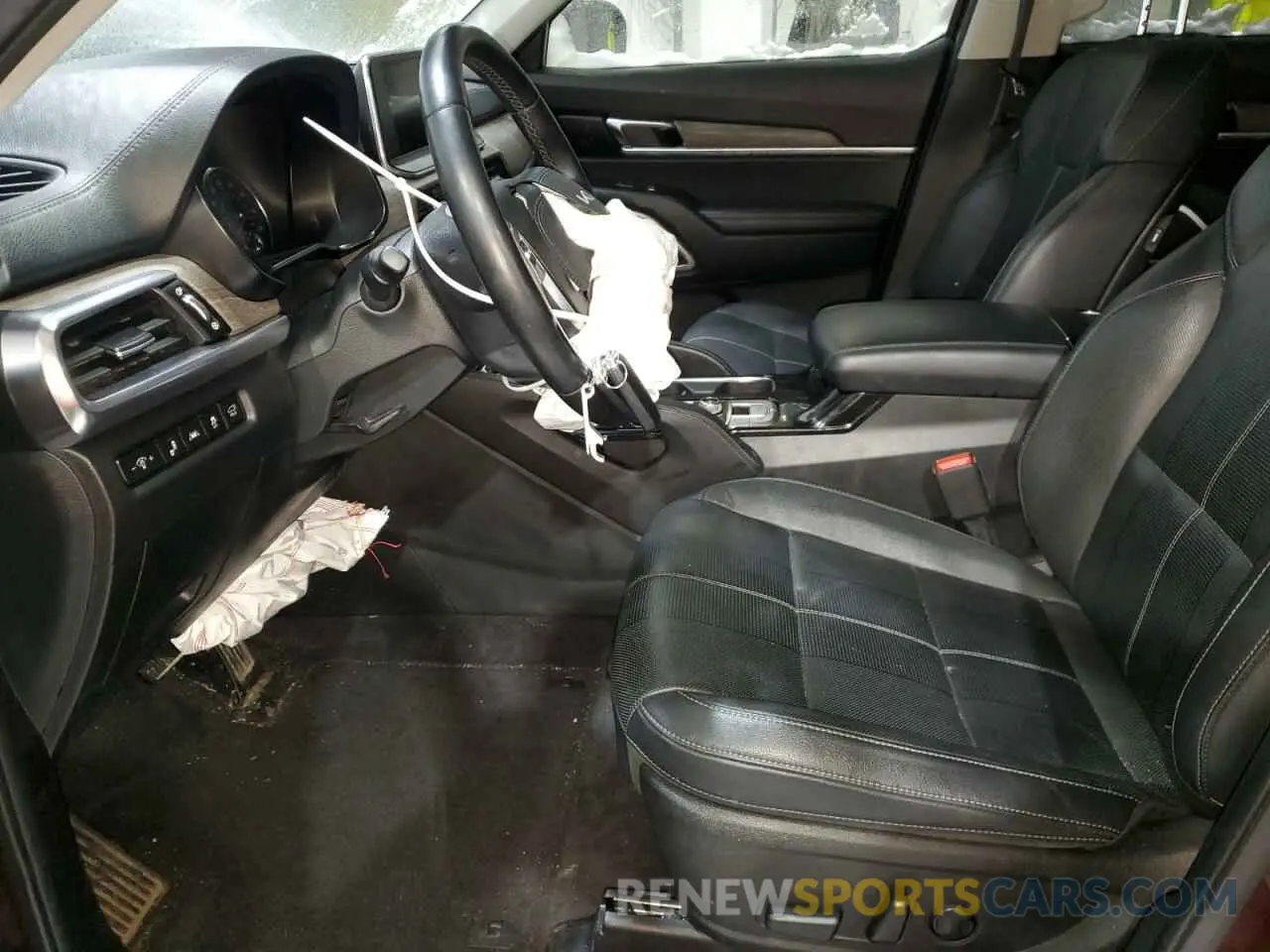7 Photograph of a damaged car 5XYP3DHC4NG283693 KIA TELLURIDE 2022