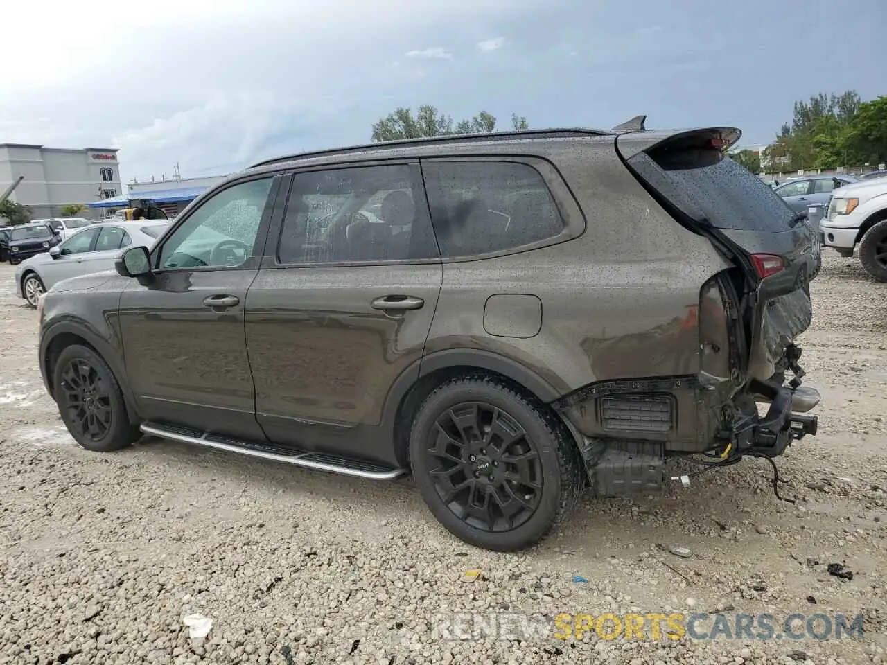 2 Photograph of a damaged car 5XYP3DHC6NG265213 KIA TELLURIDE 2022