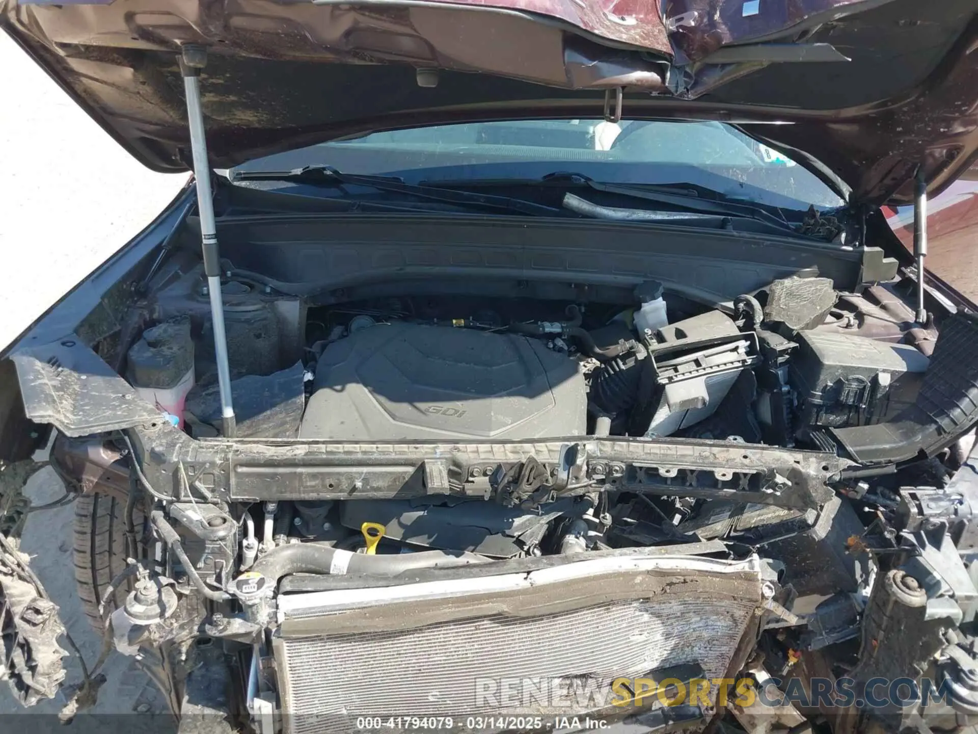 10 Photograph of a damaged car 5XYP3DHC8NG203652 KIA TELLURIDE 2022