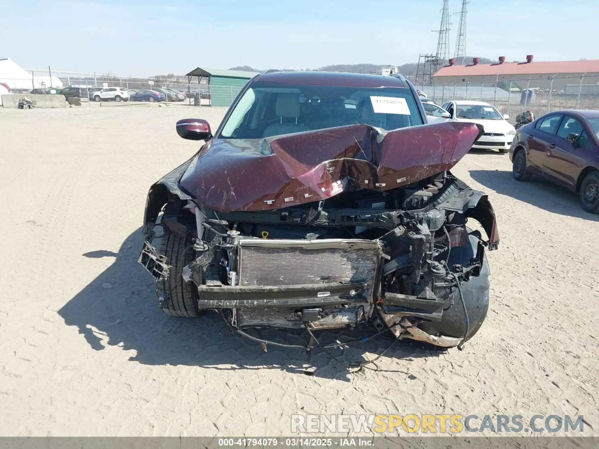 13 Photograph of a damaged car 5XYP3DHC8NG203652 KIA TELLURIDE 2022
