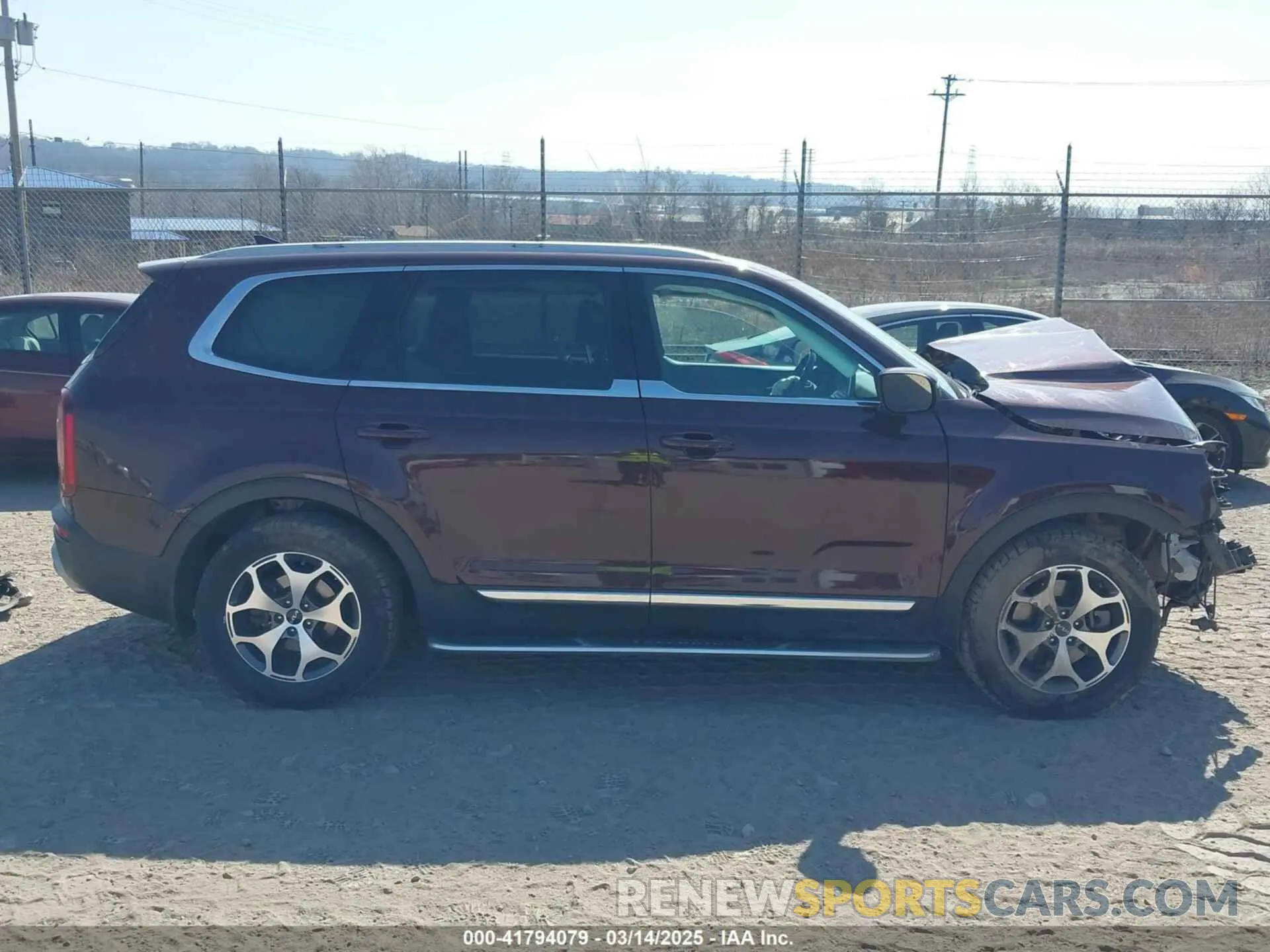 14 Photograph of a damaged car 5XYP3DHC8NG203652 KIA TELLURIDE 2022