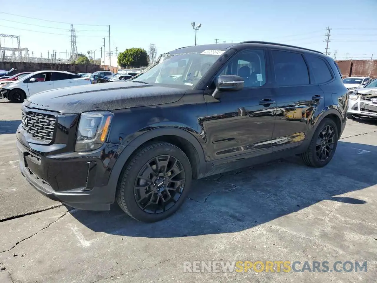 1 Photograph of a damaged car 5XYP3DHC8NG280019 KIA TELLURIDE 2022