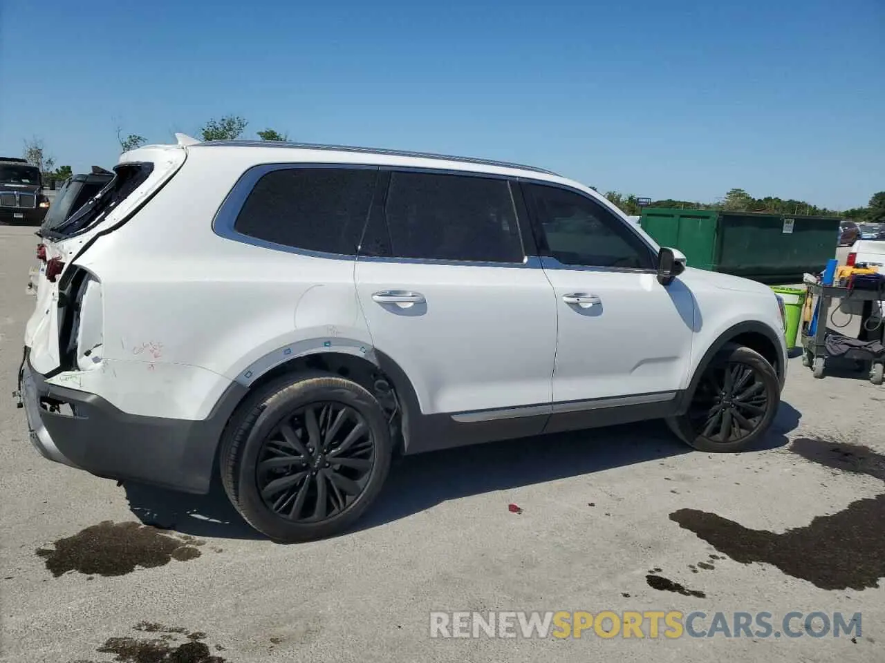 3 Photograph of a damaged car 5XYP54HC1NG297027 KIA TELLURIDE 2022