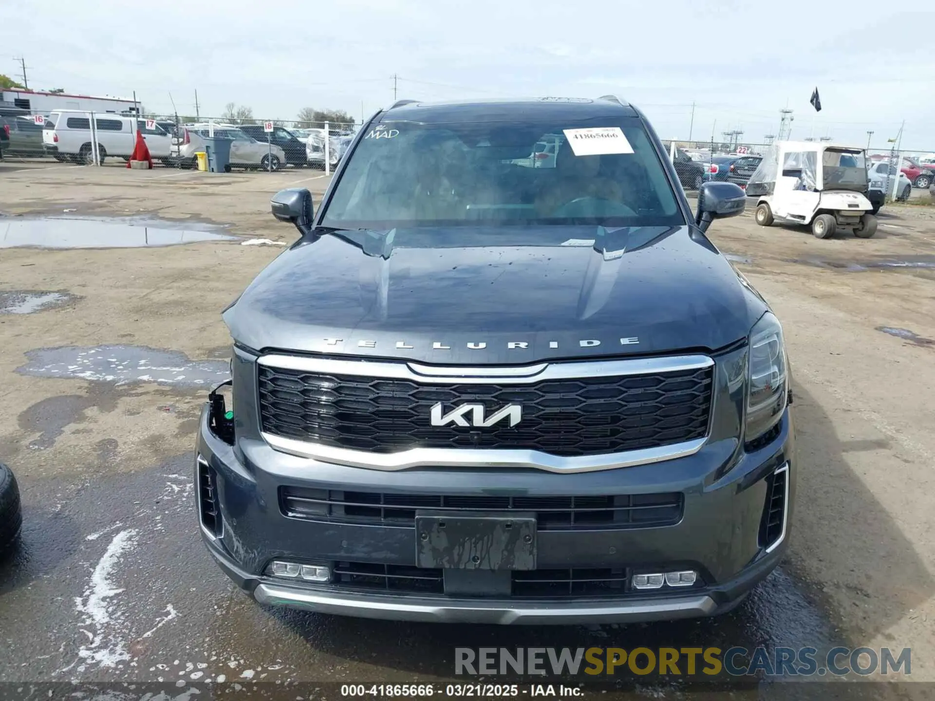 13 Photograph of a damaged car 5XYP54HC2NG253361 KIA TELLURIDE 2022