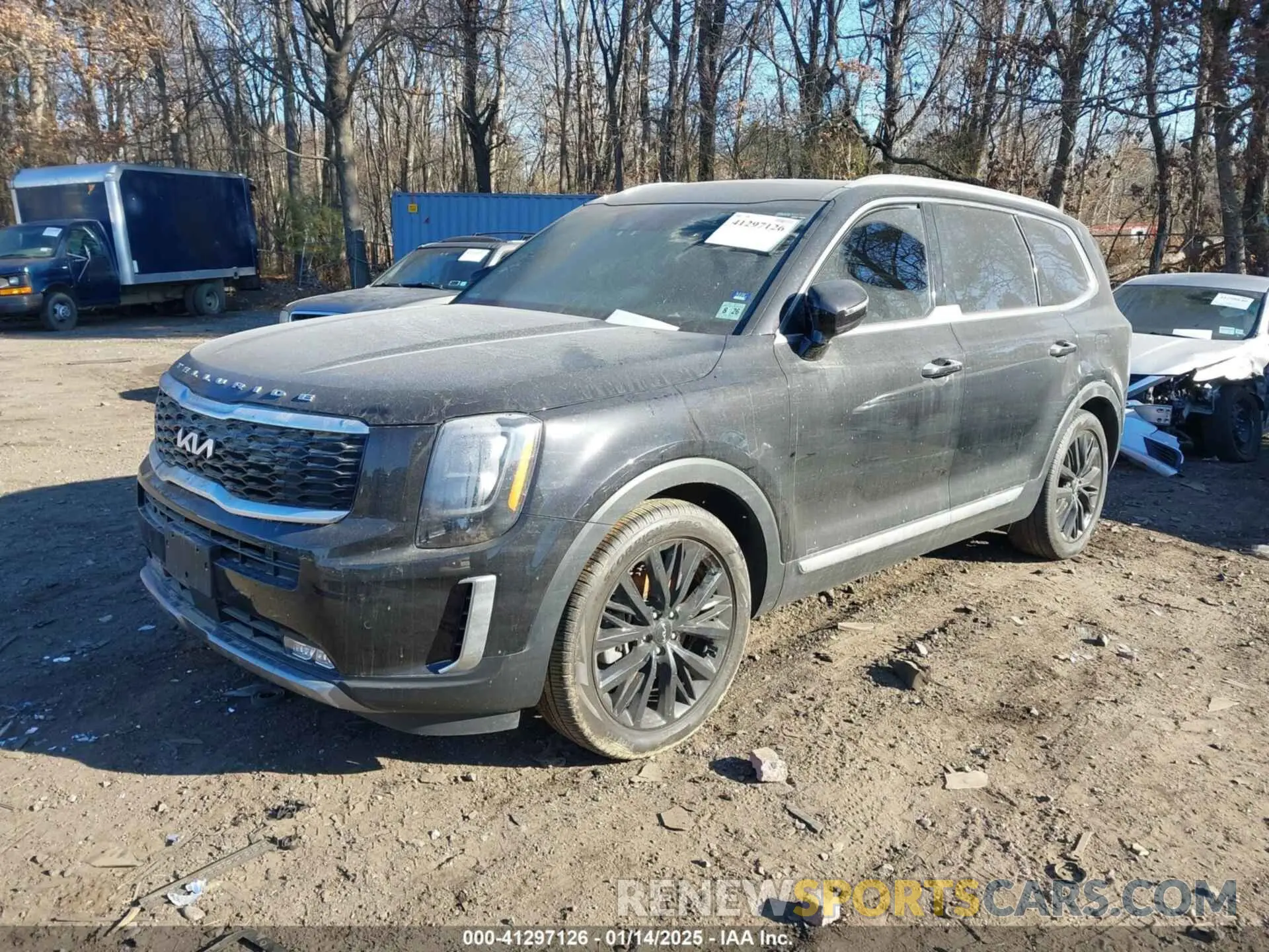 2 Photograph of a damaged car 5XYP54HC3NG209014 KIA TELLURIDE 2022