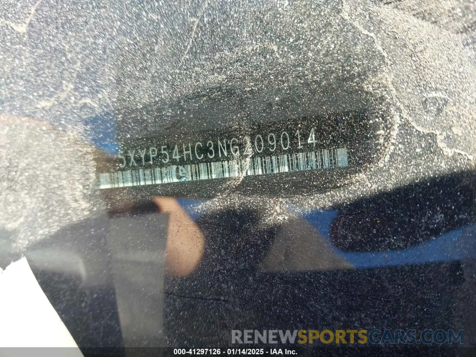 9 Photograph of a damaged car 5XYP54HC3NG209014 KIA TELLURIDE 2022