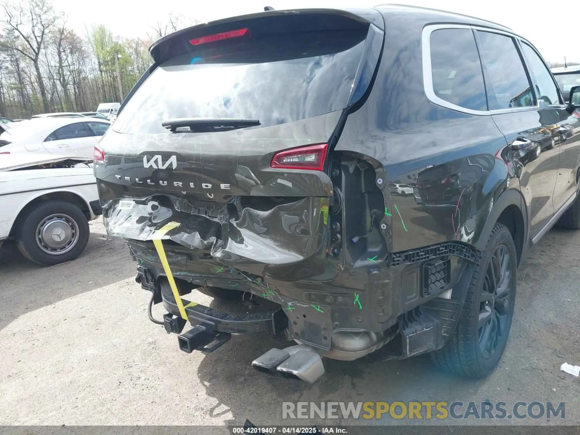 6 Photograph of a damaged car 5XYP54HC4NG271392 KIA TELLURIDE 2022