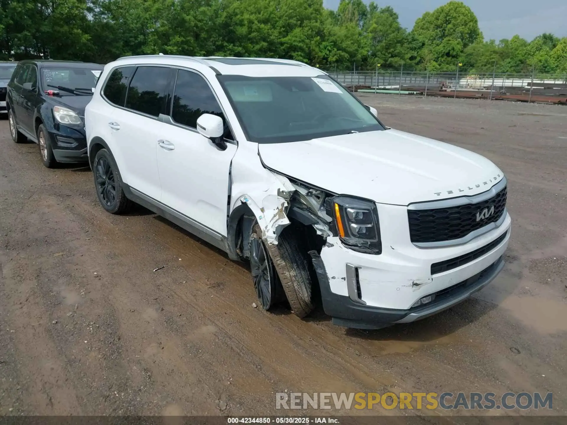 1 Photograph of a damaged car 5XYP54HC5NG256920 KIA TELLURIDE 2022